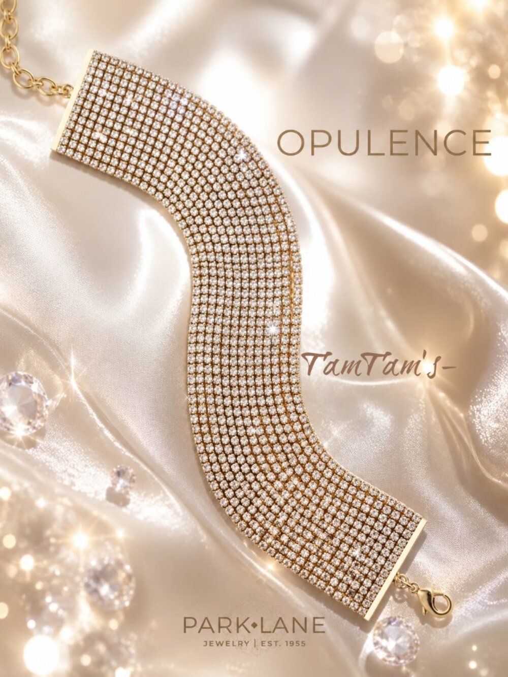Park Lane Opulence Strands Glamorous Tennis Bracelet